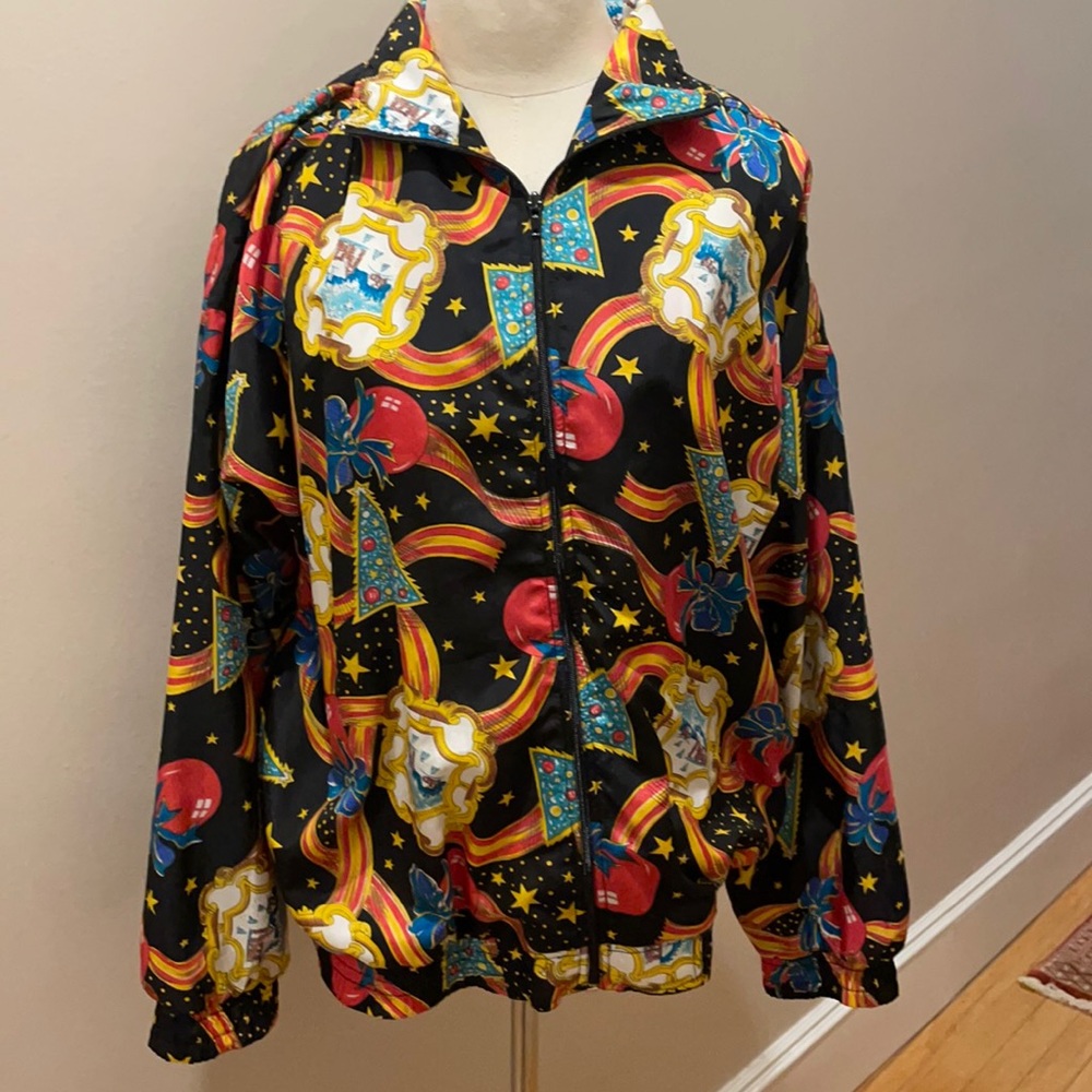 Kloz Vintage Christmas Track Jacket (XL)